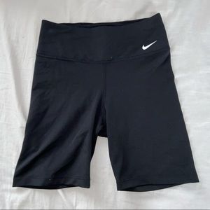 Nike black biker shorts
